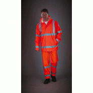 Veste de pluie respirante Hi-Vis Soft Flex -  Réf: YHVS450