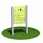 Panneau labyrinthe pml01 - structures de jeux a themes - crea equipements