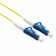 ROLINE Câble réseau à fibre optique 9/125µm OS2, LC/LC UPC, LSOH,  simplex, jaune, 3 m