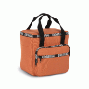 Sac isotherme recyclé avec poche frontale -  Réf: KI0372