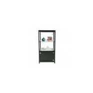 Vitrine Exposition LED H.90 x largeur 45 x profondeur 45 cm - Noir - Réf.2228417