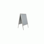 Chevalet aluminium extérieur double face - Dimensions 120 cm x 65 cm - Référence : BCS