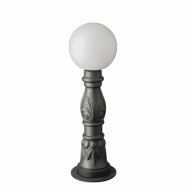 Borne lumineuse d'éclairage public parvis / 80 w / en aluminium / style classique / 0.58 m