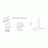 Murs de soutènement en t - finition lisse