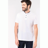 Polo col mao manches courtes homme -  Réf: K223