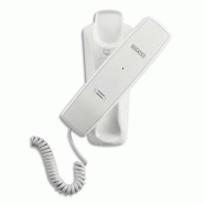 FAR Ligne fixe filaire KX‑T504 Téléphone filaire sans batterie  multifonctionnel à domicile avec double combiné bleu