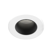 Spot encastré led fixe ef8 7 w cct 3000k4000k blancnoir