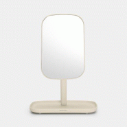 Miroir Brabantia ReNew avec Plateau de Rangement - Soft Beige - UGS223488