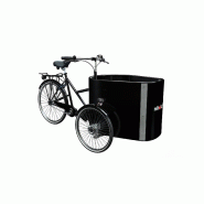 Triporteur Nihola Cargo XL Pro (musculaire) - Malle avant réhaussée de 15 cm - 230 L