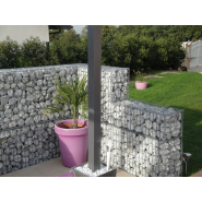 Gabion décoratif pour muret et clôture