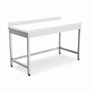 Table de travail en polyéthylène sans tablette inférieure  (démontable)