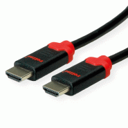 ROLINE Câble HDMI 10K Ultra High Speed, M/M, noir, 5 m