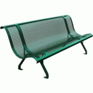 Banc grillagé