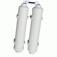 Kit de filtration anti-sédiments 5μm et charbon actif fontaine de distribution