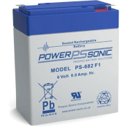 Batterie Power Sonic PS-682 6V 8Ah