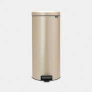 Poubelle à pédale newIcon 30 litres Metallic Gold - Brabantia - Design emblématique et fiable