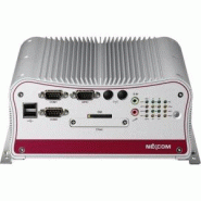 PC fanless industriel avec Intel Atom D2550 et 4 ports Ethernet - Référence: NISE2310