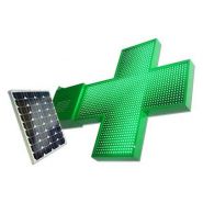 Solar led 500 - enseigne pharmacie - sarl identy sign - dimensions : 500 x 500 mm