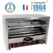 Toaster multifonction avec régulateur - grand club 2 étages - sofraca