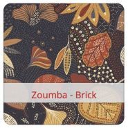 Sac à pain zoumba brick - flax & stitch - 36cm (h) x 30cm (l)