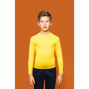 T-shirt double peau sport manches longues enfant -  Réf: PA006