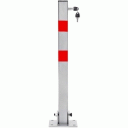 Barrière de parking Poteau de délimitation 65cm Pliable Poteau de