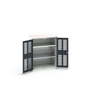 Armoire Verso à Porte Ventilée avec 2 tablettes