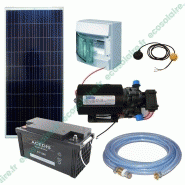 Kit PLUS Panneau solaire 200W 12V Batterie AGM 100Ah régulateur de charge  20A EPsolar affichage MT-50