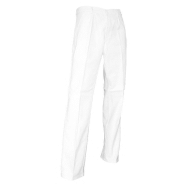 Pantalon CLOU en coton sergé bleu bugatti T36 - LMA LEBEURRE - 100141 T36