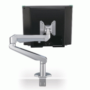ROLINE Support LCD à gaz, fonction pivot, 5 axes de rotation
