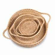 Panier en rotin tressé à la main -  Réf: KI5902