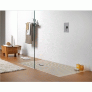 PORCHER - Receveur de douche ULYSSE 2 90 x 90 cm en céramique, 3 poses (à  encastrer, à poser ou à surélever), blanc Réf. P327301