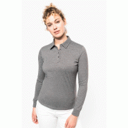 Polo jersey manches longues femme -  Réf: K265