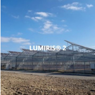 Serre photovoltaïque avec trackers -  LUMIRIS® 2