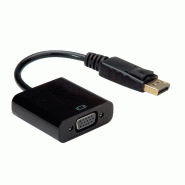 VALUE Adaptateur DisplayPort-VGA, DP M - VGA F, passif