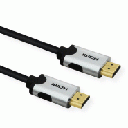 VALUE Câble HDMI 10K Ultra High Speed, M/M, noir, 1,5 m