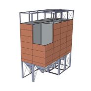 Silo carré - capacité de stockage 25 % supérieure à celle des silos ronds - Otevanger
