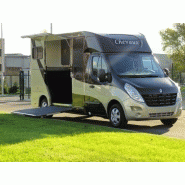 CAMION CHEVAUX SELECT LUXE CABINE PROFONDE EXPO RENAULT NEW MASTER DCI 150 L3