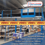 Mezzanine - Superficie 77m2 - ManOrga