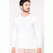 T-shirt col rond manches longues homme -  Réf: K3016