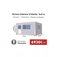 Bureau préfabriqué en kit