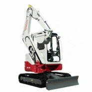 Mini-pelle Takeuchi TB 138FR - 3800kg - Profondeur de fouille 3420mm - Moteur Yanmar 29ch