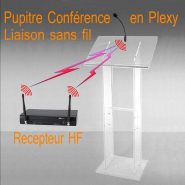 Pupitre de conférence Plexi HF