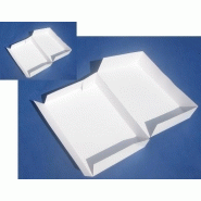 Boite traiteur blanche en carton compact - jolard emballage