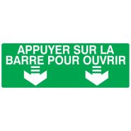 620421 - signalisations sécurité travail - sofop s.A.S - dimensions : 200 x 52 mm