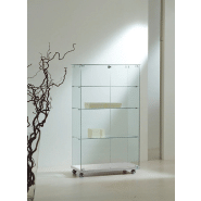 Vitrine de 80cm de large 8/14va - gris