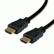 ROLINE RM Câble HDMI High Speed avec Ethernet, noir, 5 m