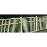 Victorian - clôtures - certainteed - taille des piquets de 7/8 po x 1-1/2 po - deux couleurs : blanc et amande