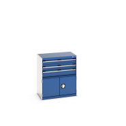 Armoire à tiroir et à porte cubio avec 3 tiroirs / armoire standard SL-859-4.1 - 40012023.11V