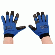 Gants 100% polyamide texturé noir,tricot - Gants de Manutention lourde -  Somatico